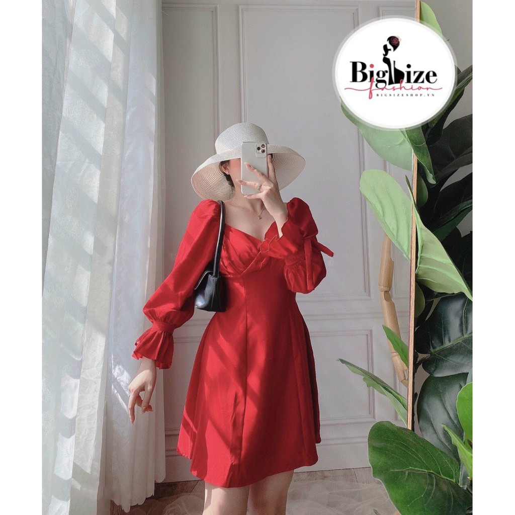 [Mã FATHANG5 giảm 10K đơn 50K] (50-90kg) ĐẦM TAY NƠ DÀI BIGSIZE-THÍCH HỢP ĐI CHƠI ĐI TIỆC-CHE KHUYẾT ĐIỂM TỐT | BigBuy360 - bigbuy360.vn