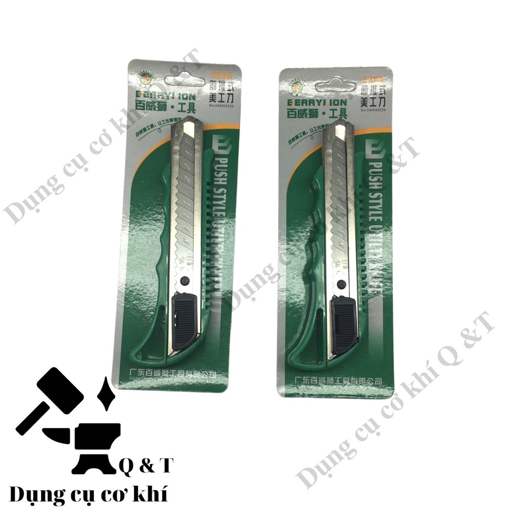 Dao dọc giấy bản to 1 lưỡi berrylion
