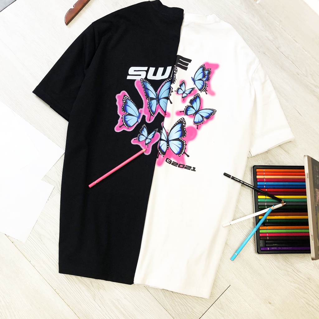 Áo thun tay lỡ SWE cao cấp, áo phông nam nữ T shirt unisex, Dricco official