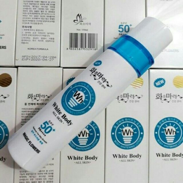 [ CHÍNH HÃNG ] Kem kích trắng White Body Hàn Quốc 50+