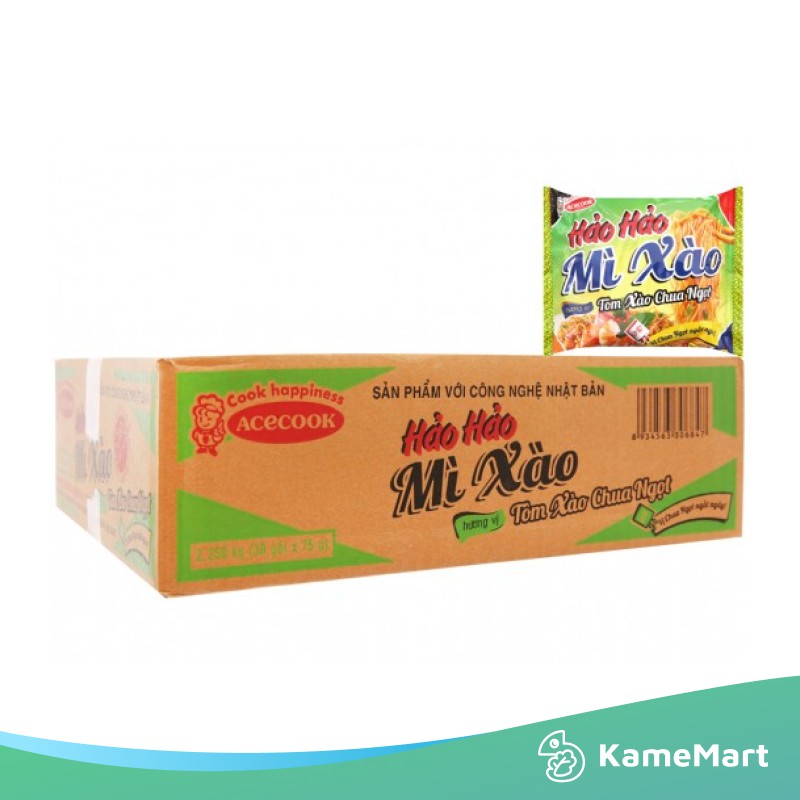 Mì Hảo Hảo Tôm Xào Chua Ngọt (30 Gói)