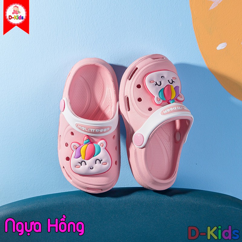 Dép sục cho bé, Dép cross cho bé trai bé gái siêu mềm siêu nhẹ chống trơn trượt D-Kids [DD-010]