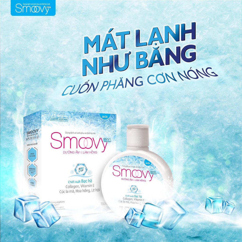 Dung Dịch Vệ Sinh Phụ Nữ Trẻ Hoá Vùng Kín Smoovy