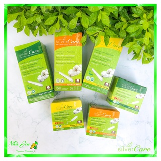 Tampon hữu cơ có cần đẩy và không có cần đẩy Silvercare