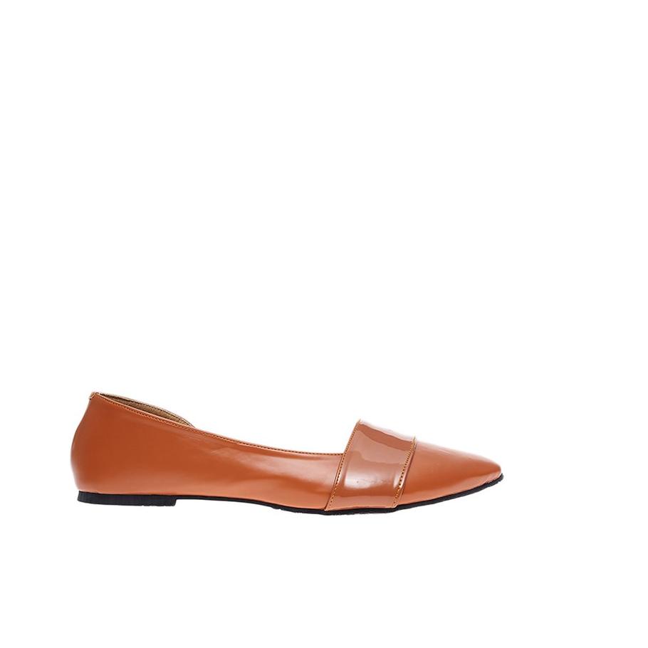 (Guaranteed) Cheerleading Lolyta Flats Mules Tan AZ89