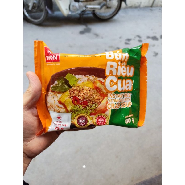 Bún riêu cua Vifon 80g set 4 gói