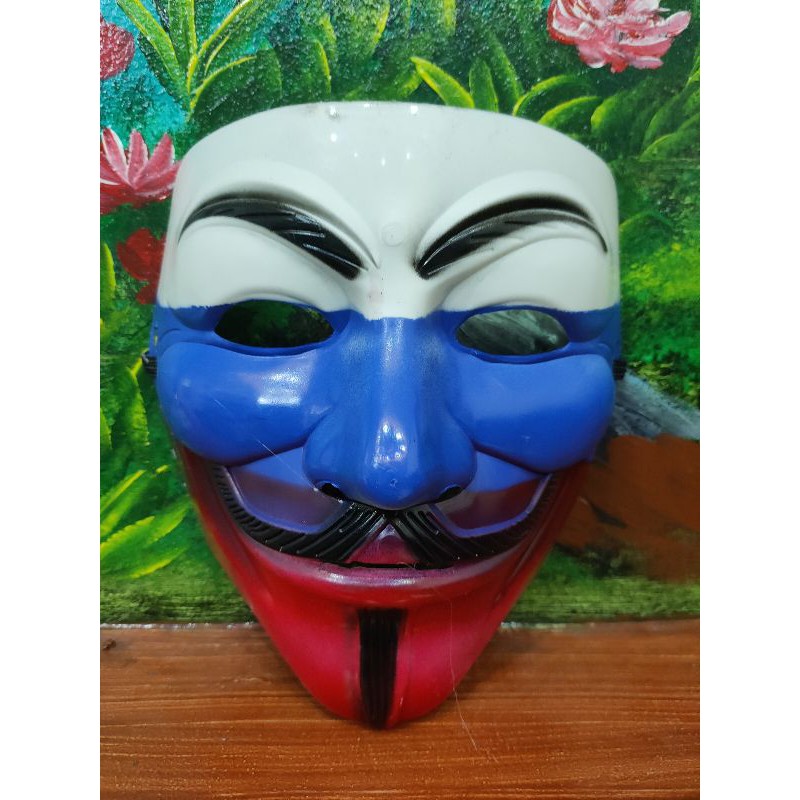 Mặt nạ hacker có đèn Anonymous trung thu halloween hóa trang