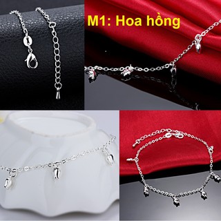 Lắc chân bạc Hàn Quốc