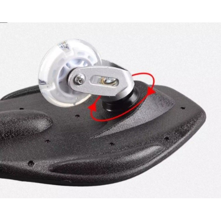 Ván Trượt Skateboard Twister 2 bánh đèn LED Cao Cấp