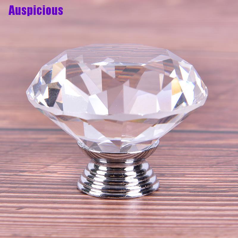 Tay Nắm Cửa Tủ Quần Áo Bằng Pha Lê Cứng