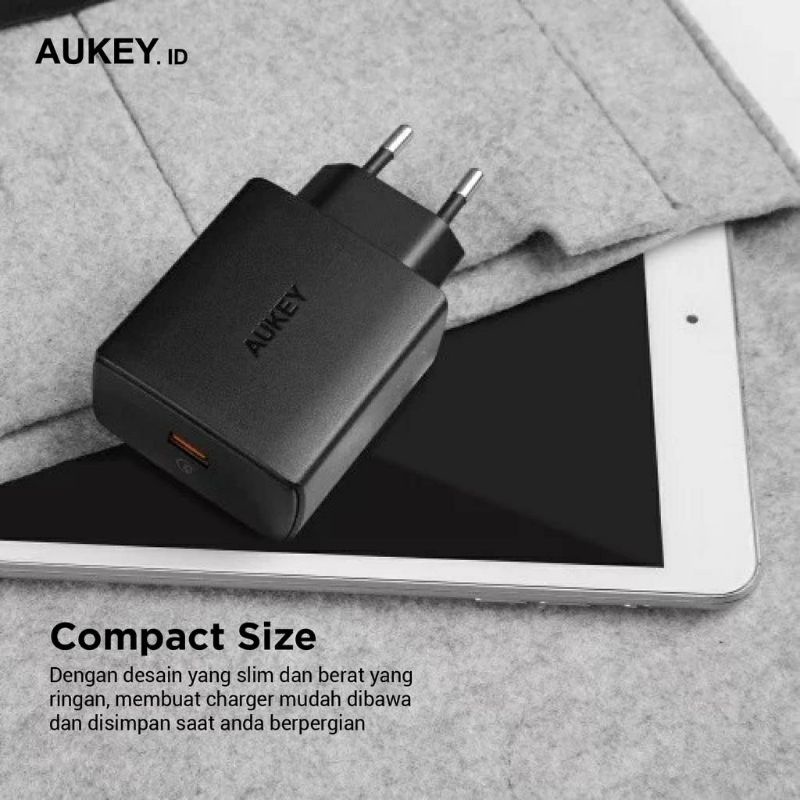 Dây cáp sạc USB loại C Aukey PA-T17 QC 18W