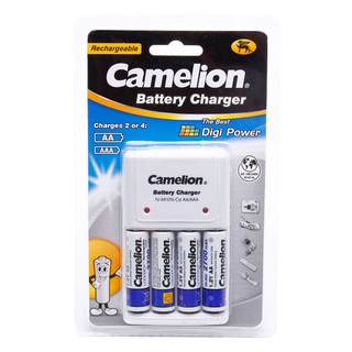 Máy sạc pin Camelion kèm 4 pin sạc AA 2700mAh