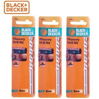 Mũi khoan gạch, bê tông Black & Decker A8678 8mm