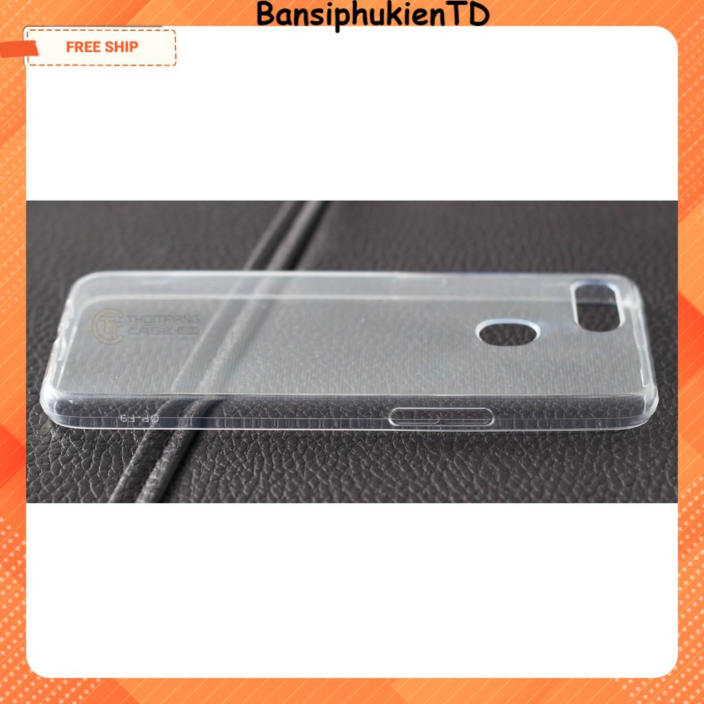 Ốp lưng  Dẻo Trong suốt OPPO F9 cao cấp