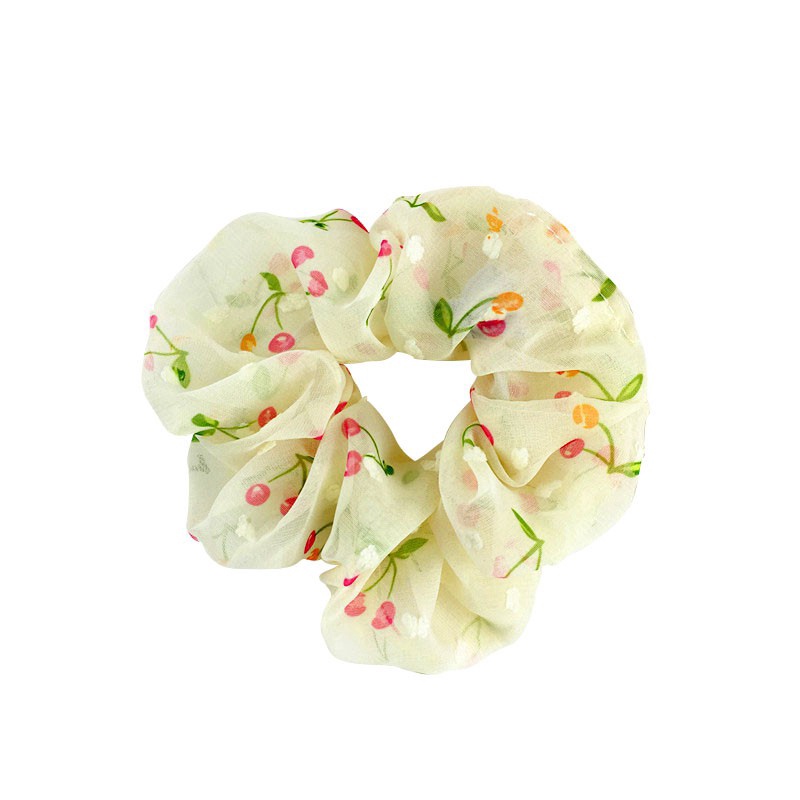 Dây buộc tóc đàn hồi họa tiết dễ thương cho nữ