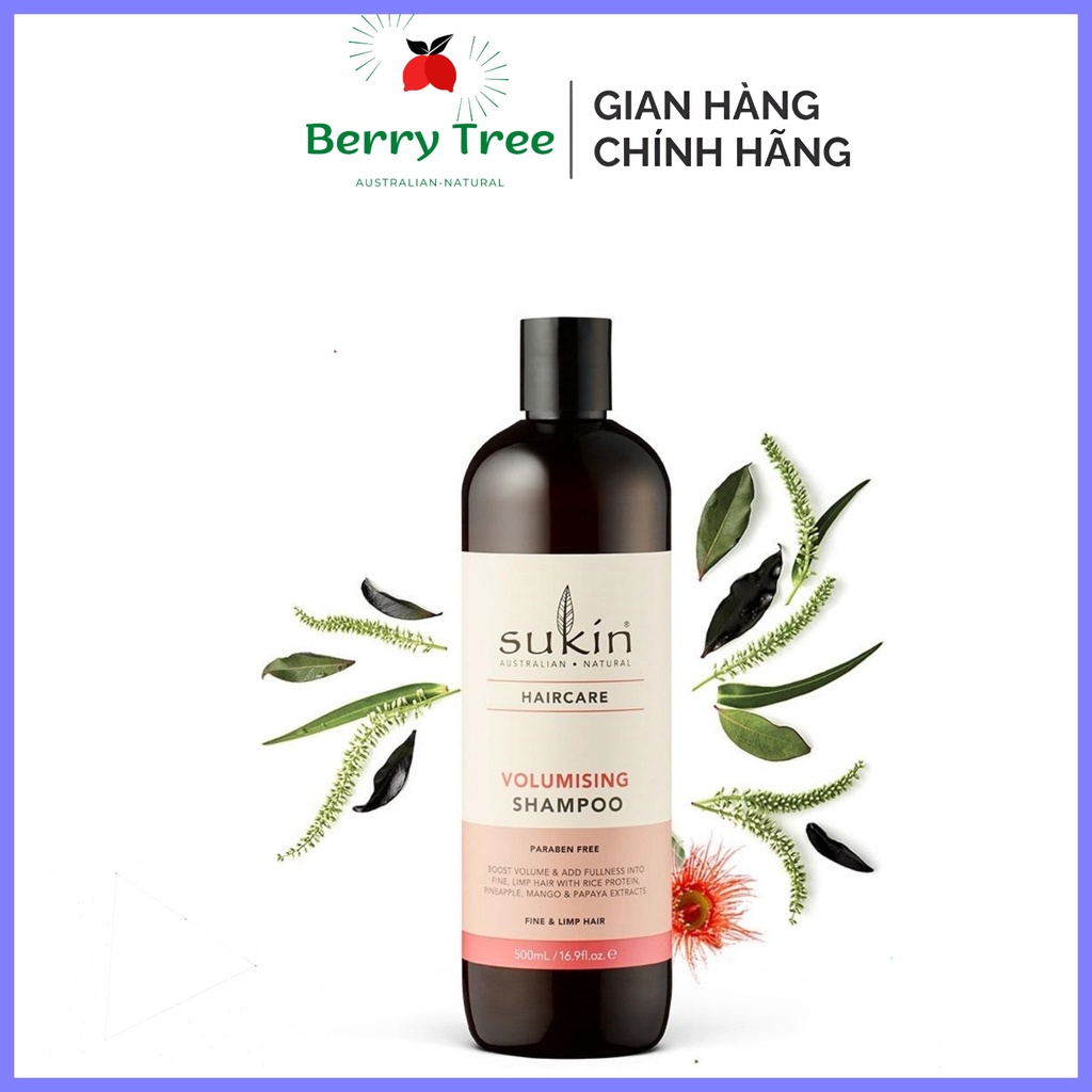 Dầu gội làm dày tóc Sukin Volumising Shampoo 500ml (BR)