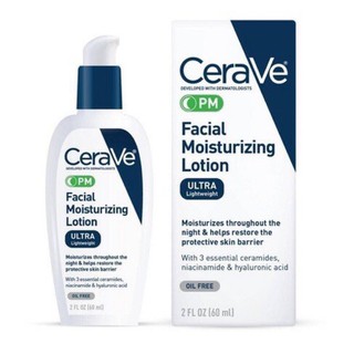 Lotion dưỡng ẩm cho da hỗn hợp, dầu CERAVE PM 89ML DATE 11/2024