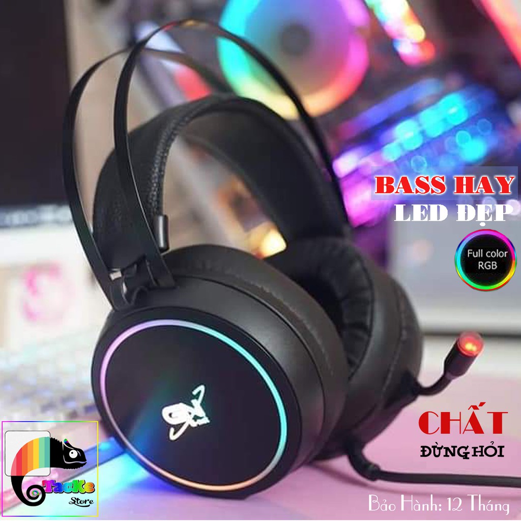 Tai Nghe Gaming G-Net H09 RGB 7.1 I Gaming Headphone Gnet G09 RGB LED 7.1 I Bảo hành 12 tháng chính hãng