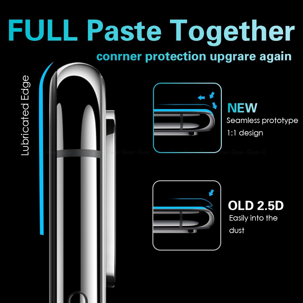 Kính cường lực 99D toàn diện cho For IPhone X Xs Max Xr 6 6s 7 8 Plus iphone 11 11 PRO MAX