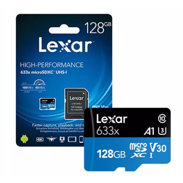 Thẻ Nhớ LEXAR 32/64/128/256GB cao cấp, chính hãng, thích hợp cho nhiều thiết bị, lỗi 1 đổi 1