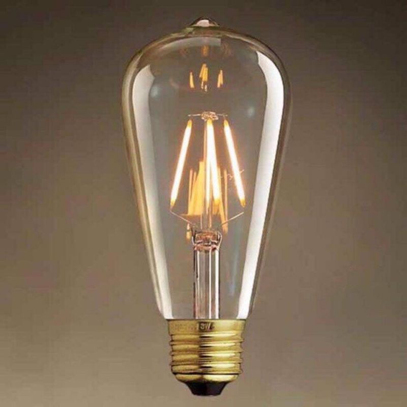 Bóng Đèn Led Sợi Đốt ST64, A60, G45 4W Tiết Kiệm 80% Năng Lượng