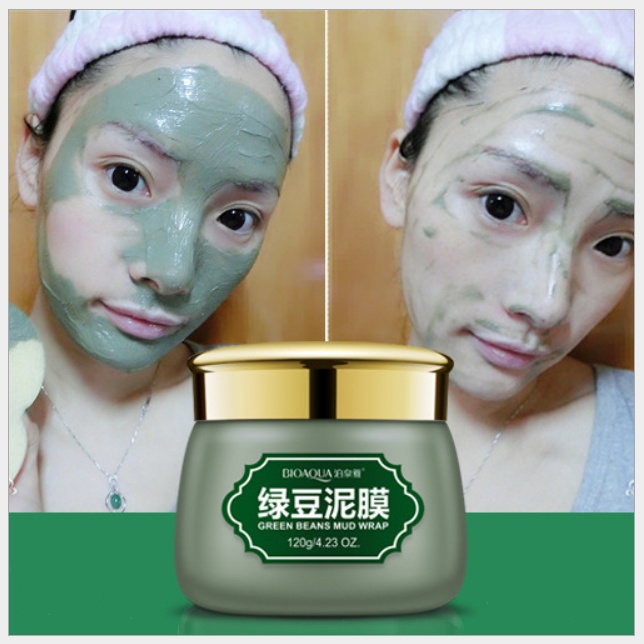 Mặt nạ bùn khoáng Bioaqua kiểm soát dầu dưỡng ẩm loại bỏ mụn đầu đen 120g