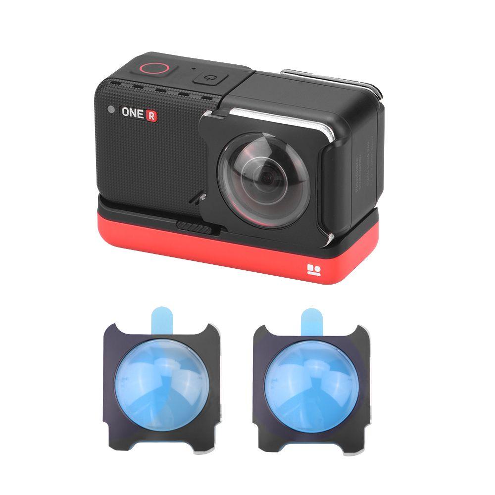 BTLIMER Phụ Kiện Bảo Vệ Ống Kính Máy Ảnh Cho Insta360 ONE RS / R