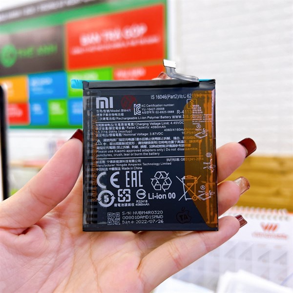 Pin Xiaomi Mi 10 Lite 5G - BM4R zin