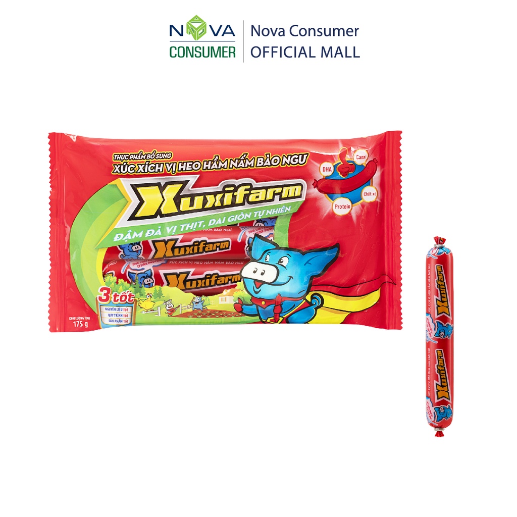 Set Quà Tết Sum Vầy (Bánh gạo Tê Tê, Xúc Xích Dinh Dưỡng Xuxifarm, Đồ Hộp Master T) | BigBuy360 - bigbuy360.vn