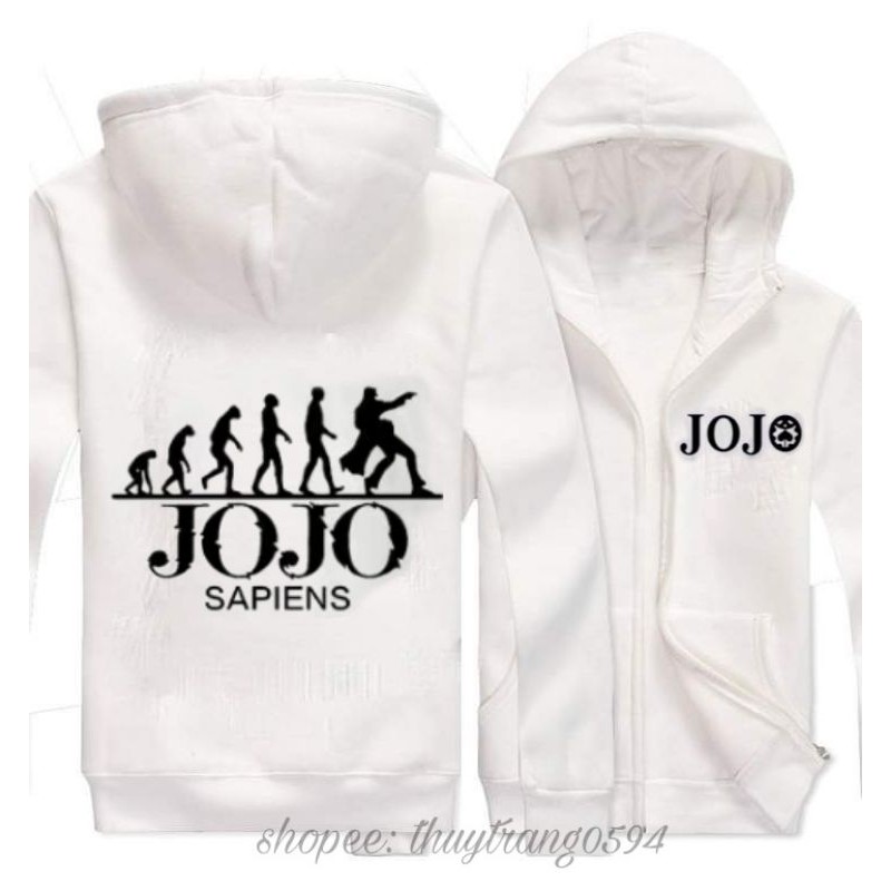 Áo Khoác Nỉ JoJo's Bizarre Adventure Nam Nữ Phong Cách Cá Tính