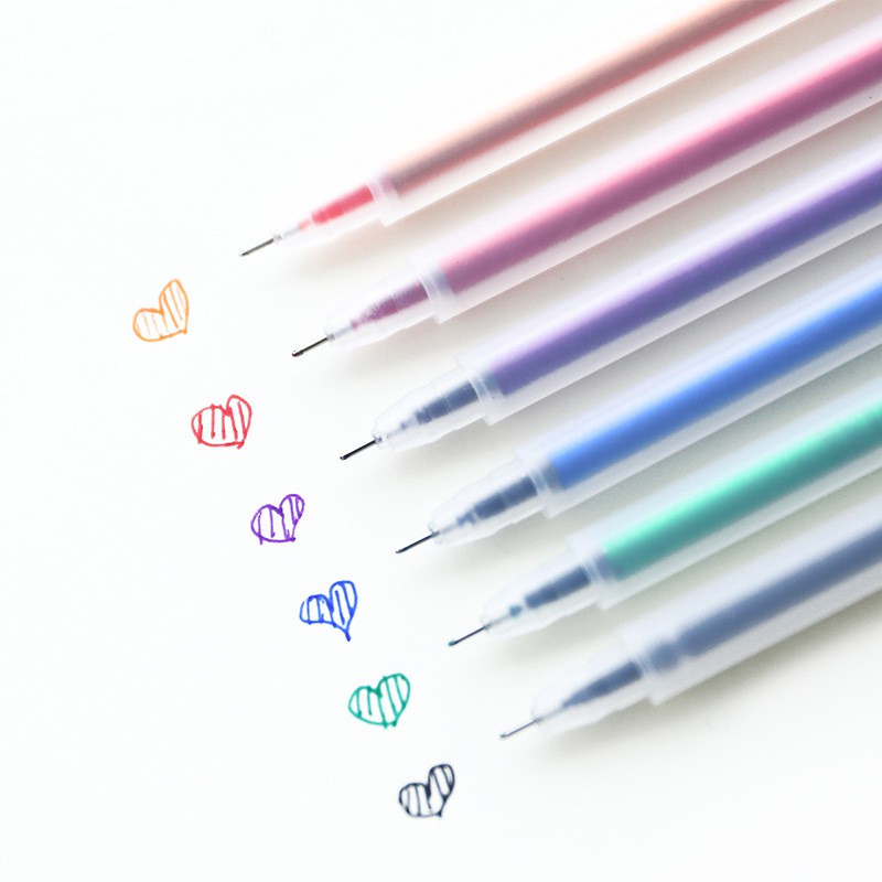 Bộ 6 Bút gel Ngòi 0.5mm