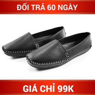 Giày mọi nữ da siêu mềm giày bệt nữ GB21DT