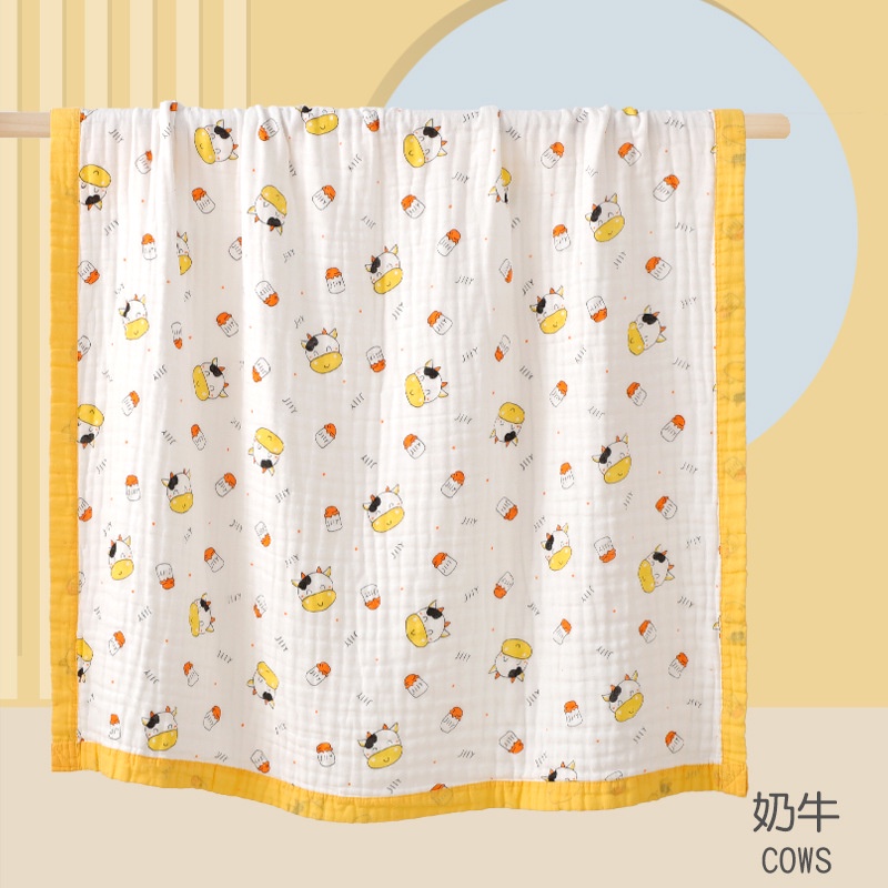 Khăn tắm sợi tre có viền kích thước 120x120cm