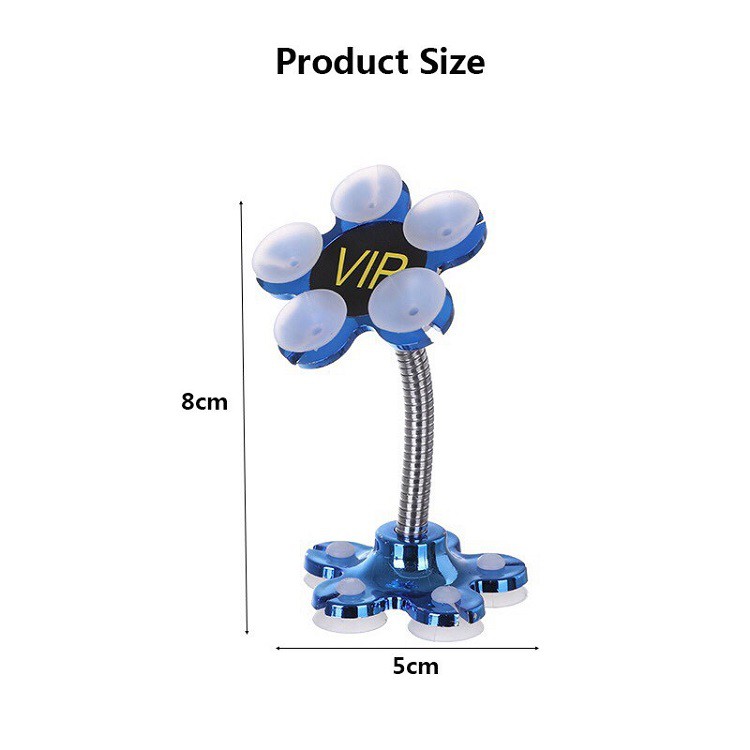 Giá Kẹp Điện Thoại Trên Ô TÔ, Giá Đỡ Điện Thoại Để Bàn Mini - Mẫu Mới Siêu Bền