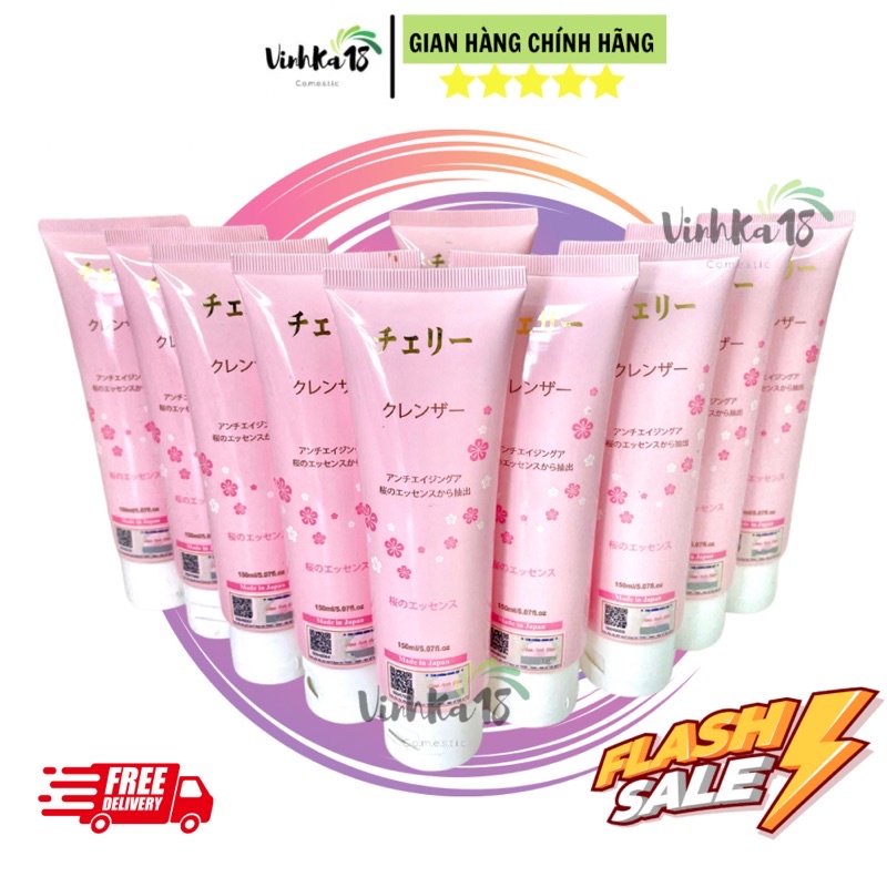 Sửa Rửa Mặt Hoa Anh Đào Nhật Bản Chính Hãng 150ml