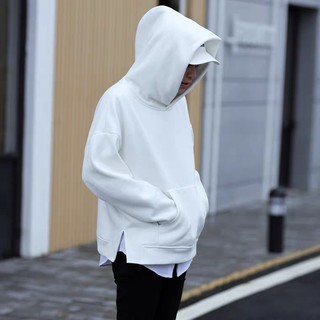 HOODIE NỈ TRẮNG TRƠN