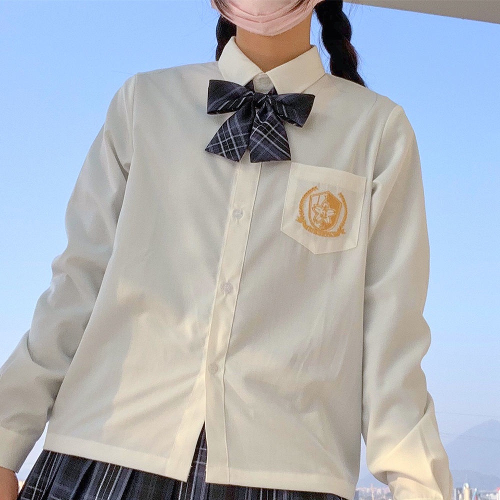 Áo blouse BL tay dài/ngắn đồng phục Seifuku/JK - Đông