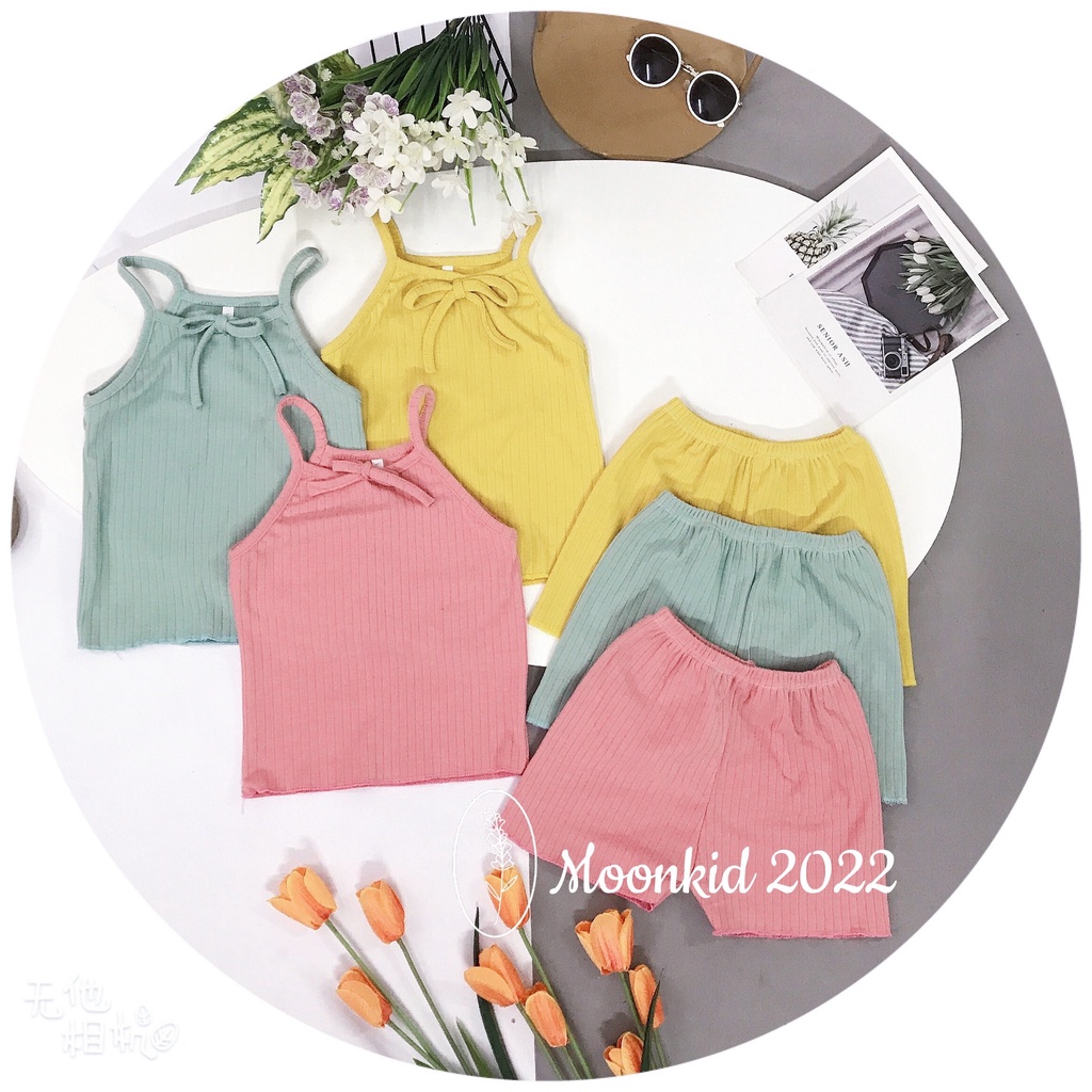 Bộ tăm gân 2 dây cao cấp cho bé gái 8-20kg