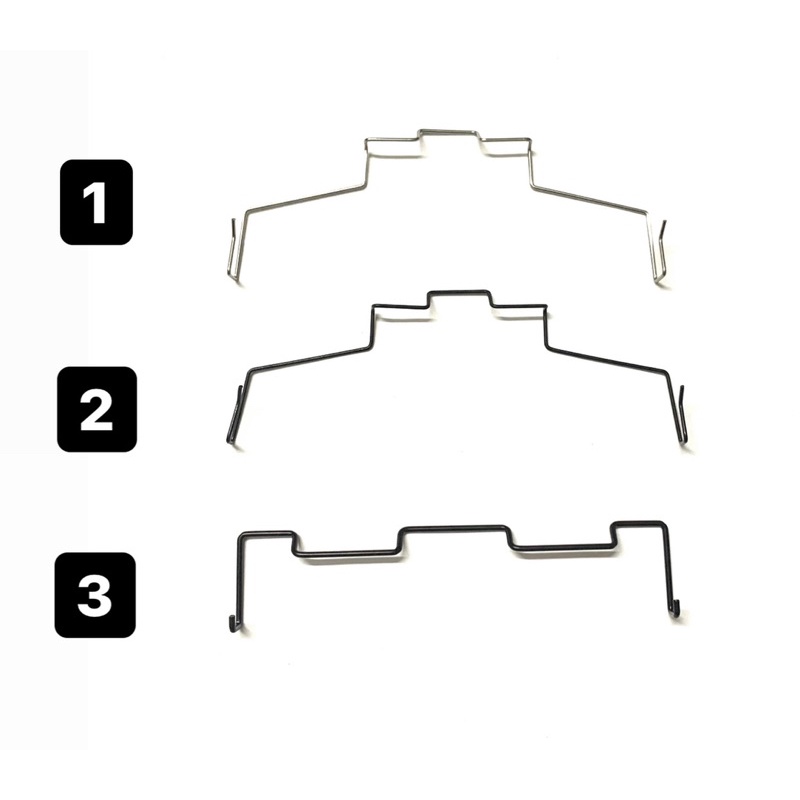 Cặp gông móc gắn quạt cho tản khí CPU 12cm, gông Fan Quạt Case gông bắt fan, quạt tản nhiệt 12cm