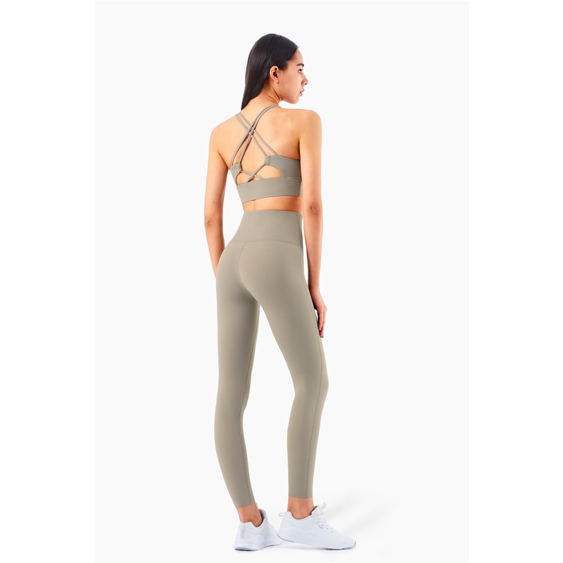 Set đồ tập yoga Hoppe Fumeng chất liệu thoải mái thời trang cho nữ