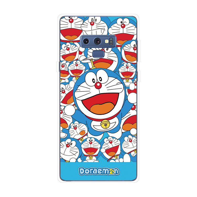 Ốp lưng TPU mềm Samsung Galaxy Note 8 9 Note8 Note9 Doraemon hoa văn