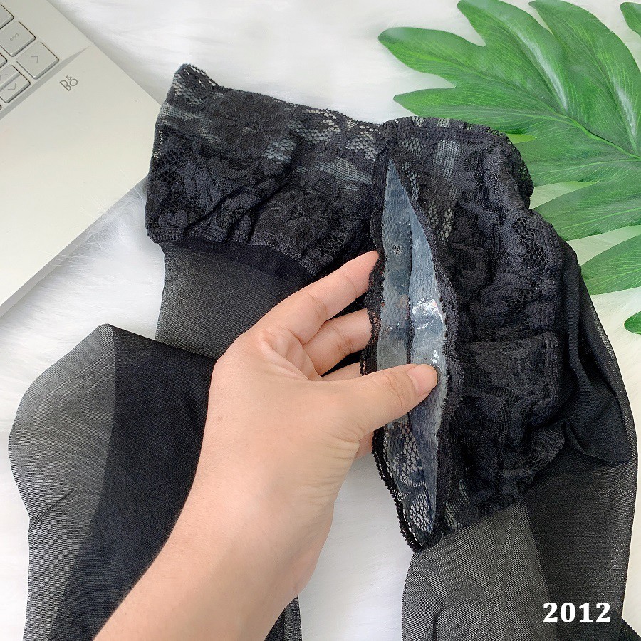 Tất đùi có ren 15 DEN SALE SỐC- Made in Italy-2012