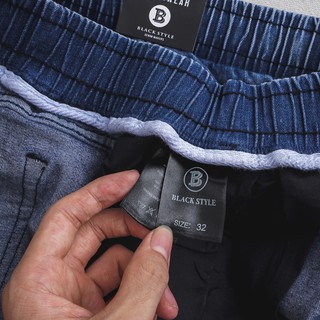 Quần Short Jean Nam Lưng Thun Cao Cấp