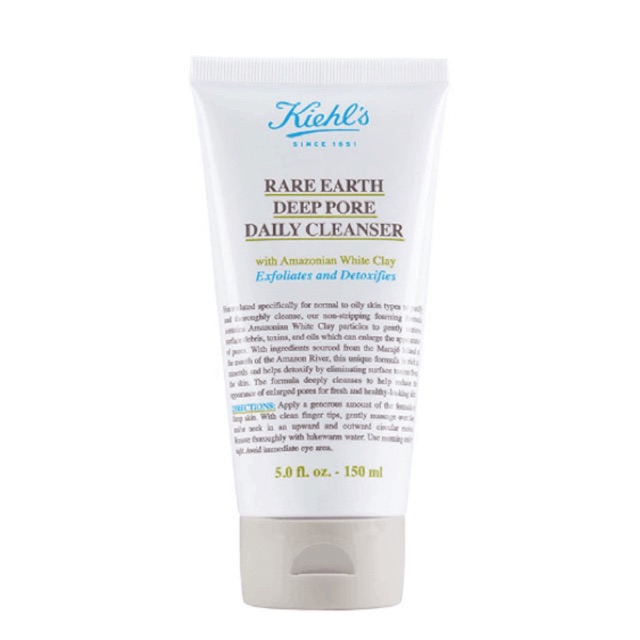 Sữa rửa mặt Kiehl's Rare Earth Deep Pore Daily Cleanser 100g