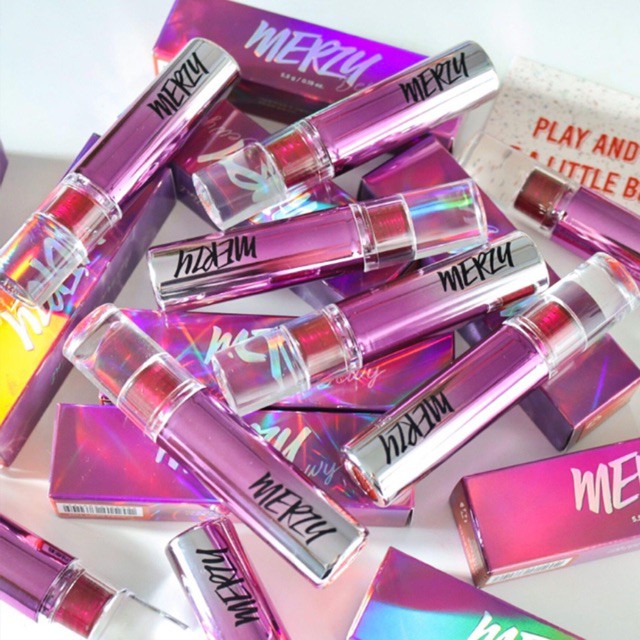Son Tint Bóng Siêu Lì, Cho Đôi Môi Căng Mọng Merzy Aurora Dewy Tint 5.5g | BigBuy360 - bigbuy360.vn