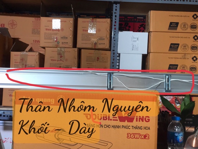 Bộ đèn LED mica THÔNG MINH Điện Quang 1.2M