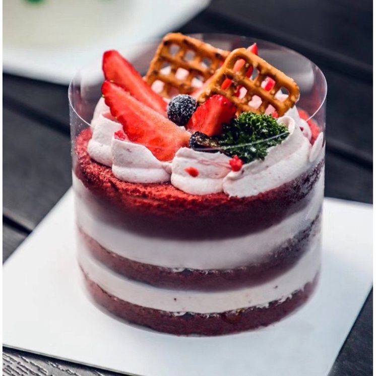 Cuộn mica lót thành bánh mousse cứng cáp nhiều kích thước -LOKING