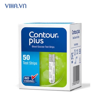 Que thử đường huyết contour Plus 50 que