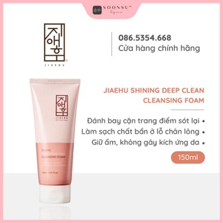 Sữa Rửa Mặt Cấp Ẩm Mềm Mịn Jiaehu Shining Deep Clean Cleansing Foam