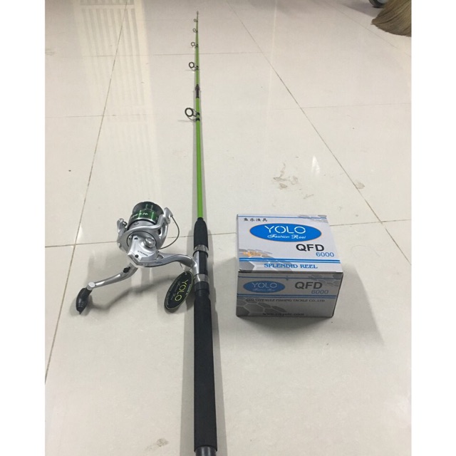 Combo cần lure đặc và máy 6000